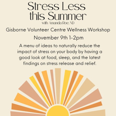 Stress Less This Summer Workshop