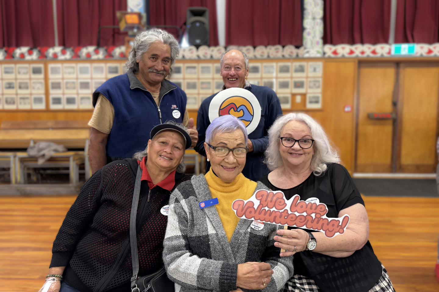 Smiling volunteers at Big Shout Out Volunteer Appreciation Lunch June 2026