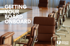 Getting your Board Onboard