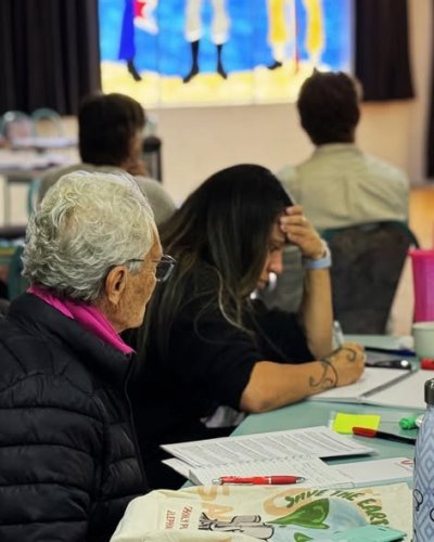 Attendees at the Getting Your Board Onboard workshop
