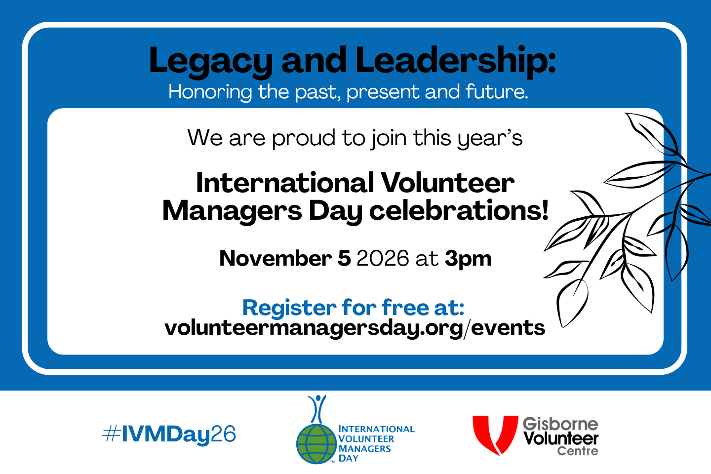 Image for Legacy and Leadership: IVMDay Celebration
