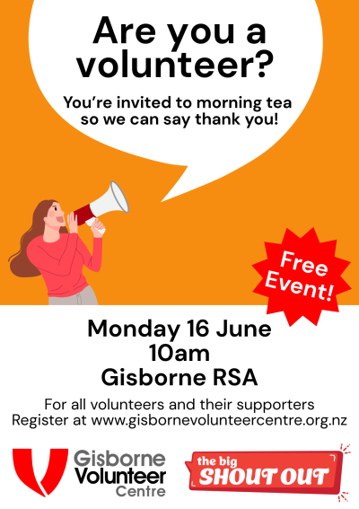 The Big Shout Out - Gisborne